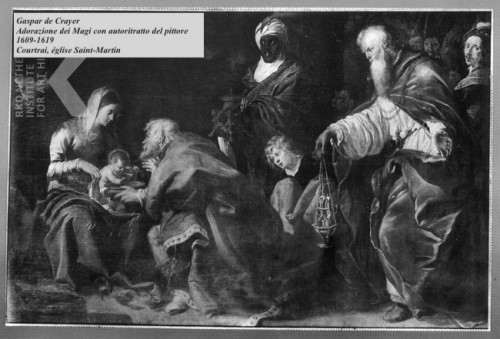 Nativité Adoration des Bergers - atelier de Gaspar de Crayer (1582 - 1662) - Romano Ischia